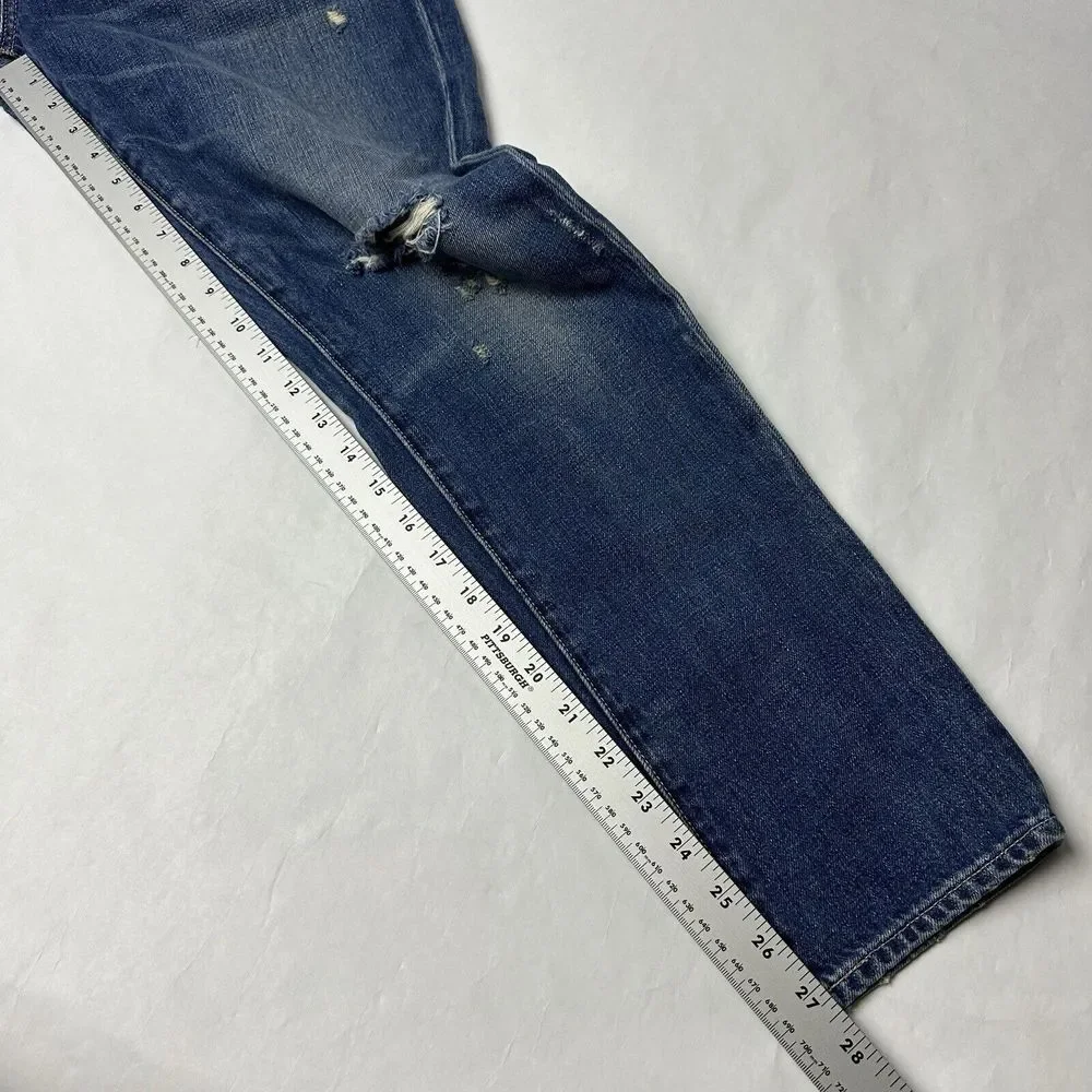 Levis Made & Crafted Jeans Womens 29 (30x27.5) Marker Tapered‎ Distressed - Picture 8 of 8